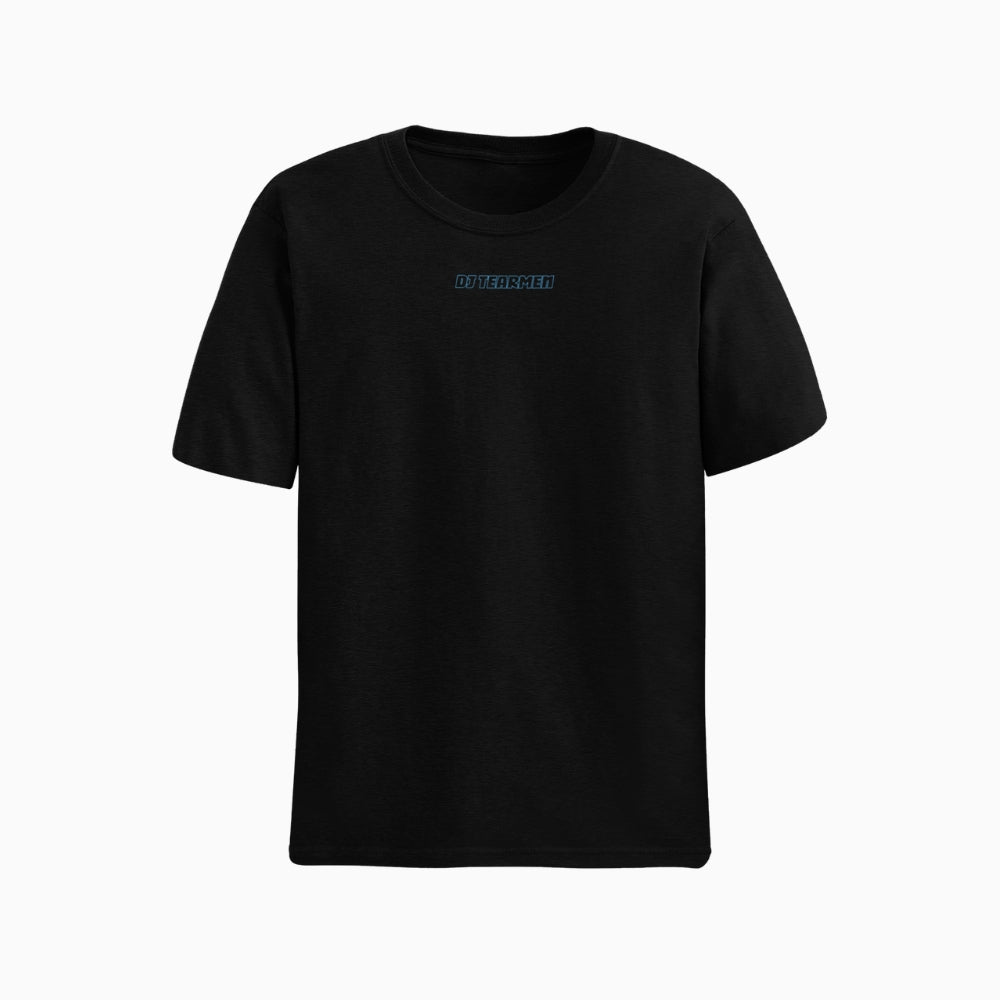 T-Shirt DJ TearMen türkis hohl