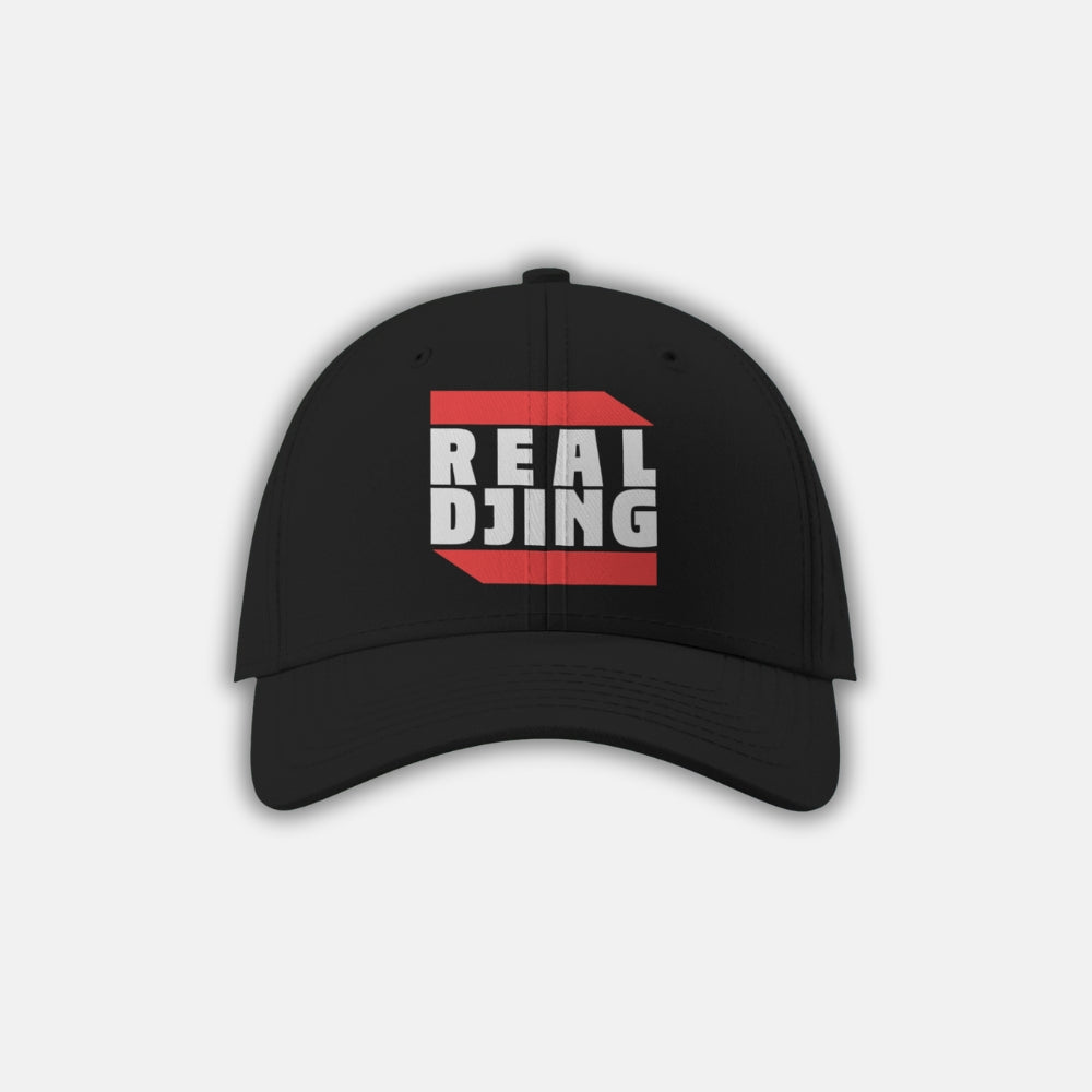 Cap REAL DJING schwarz