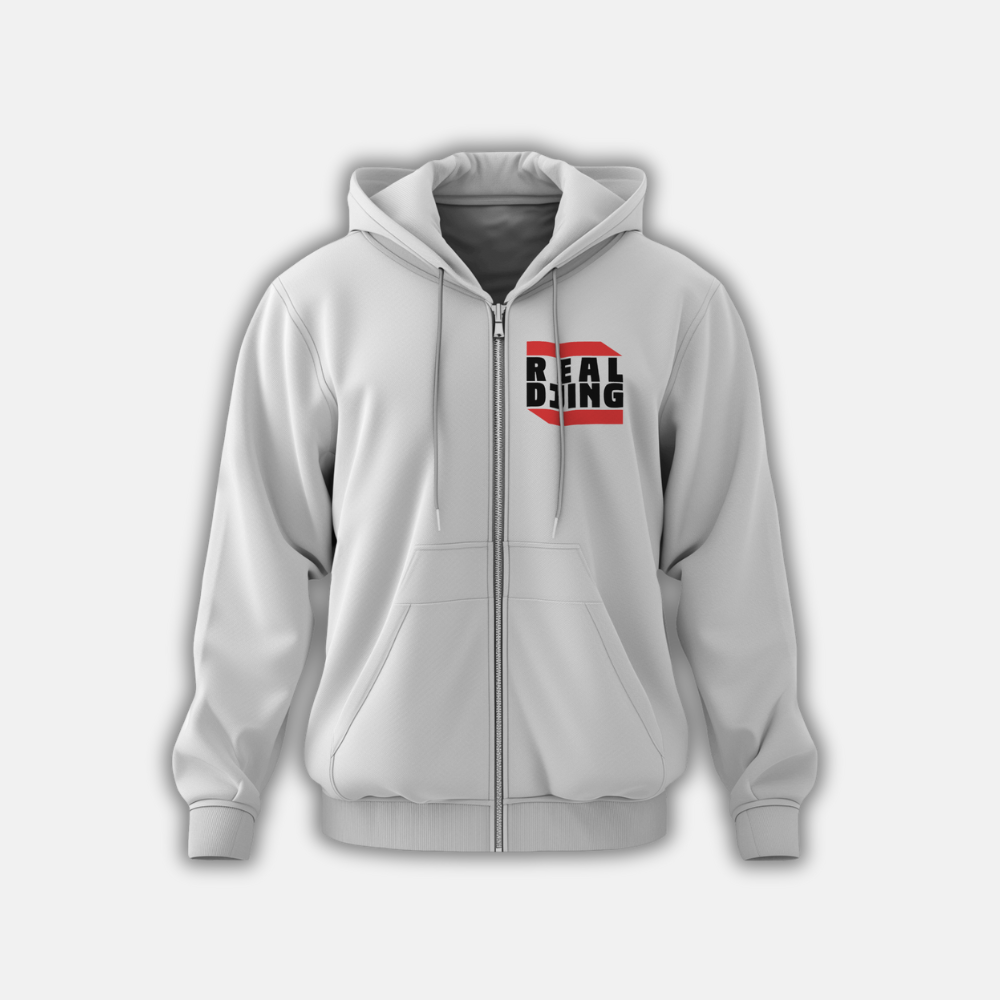 Strickjacke REAL DJING weiß