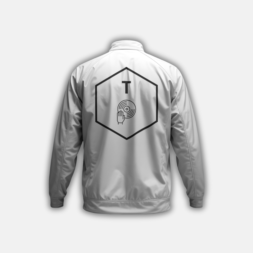 Übergangsjacke REAL DJING weiß