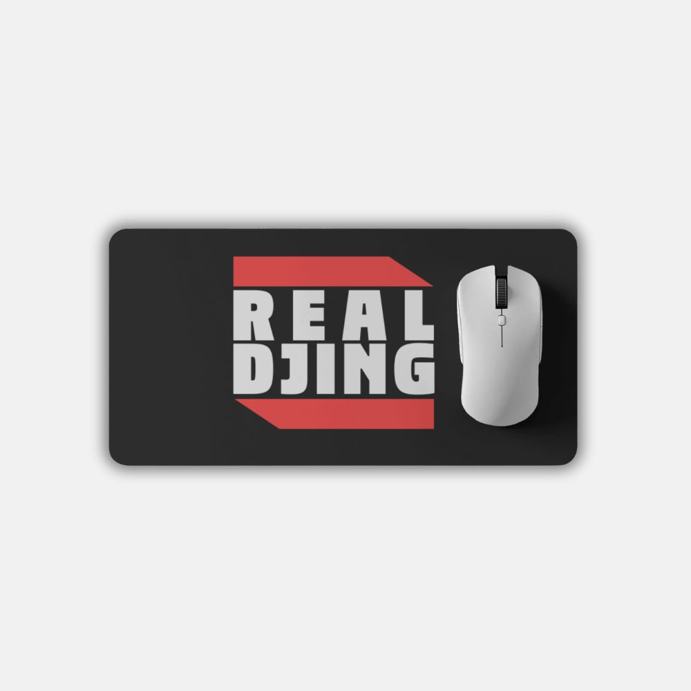 Mousepad REAL DJING schwarz