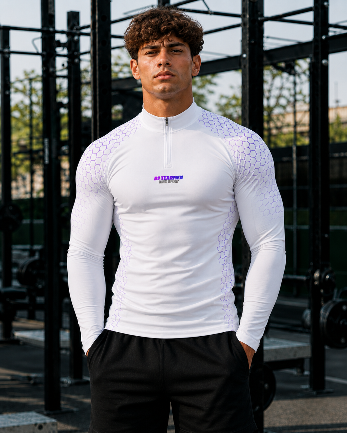 Gym Longsleeve Zipper Elite Sport