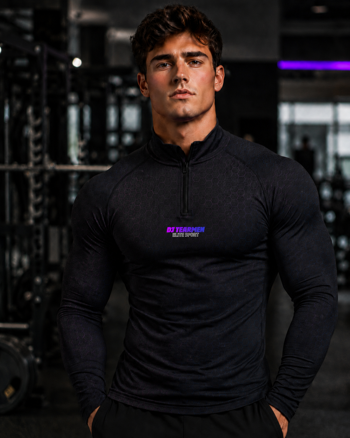 Gym Longsleeve Zipper Elite Sport