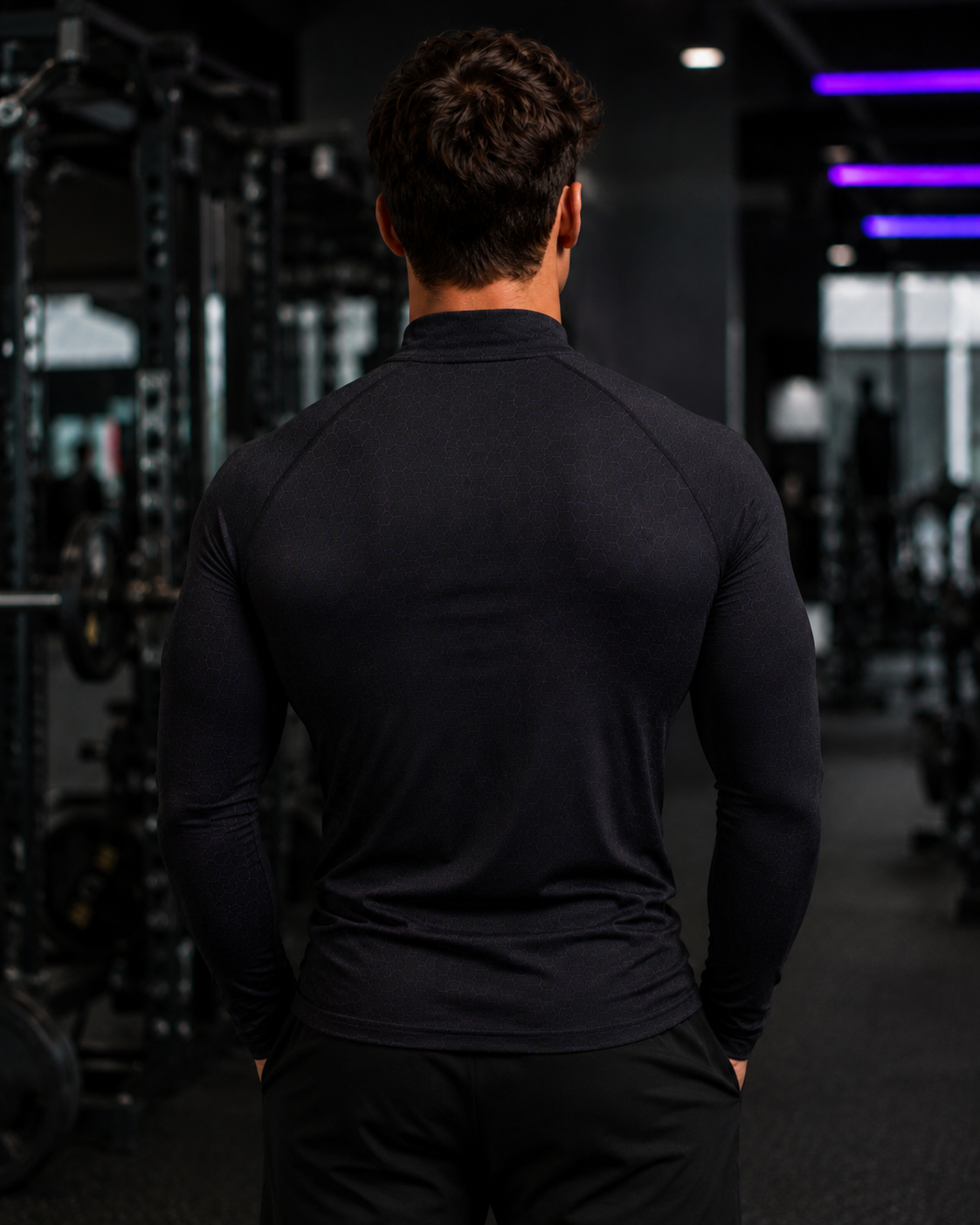 Gym Longsleeve Zipper Elite Sport