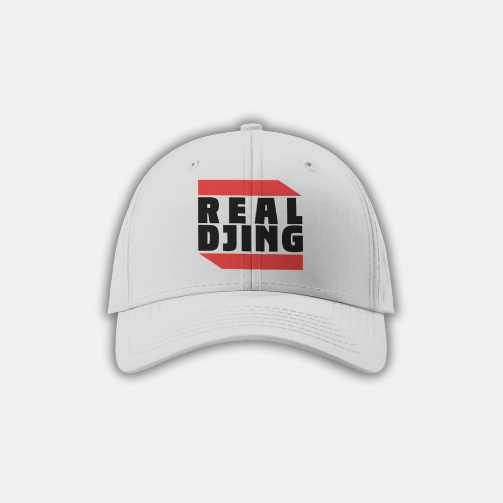 Cap REAL DJING weiß